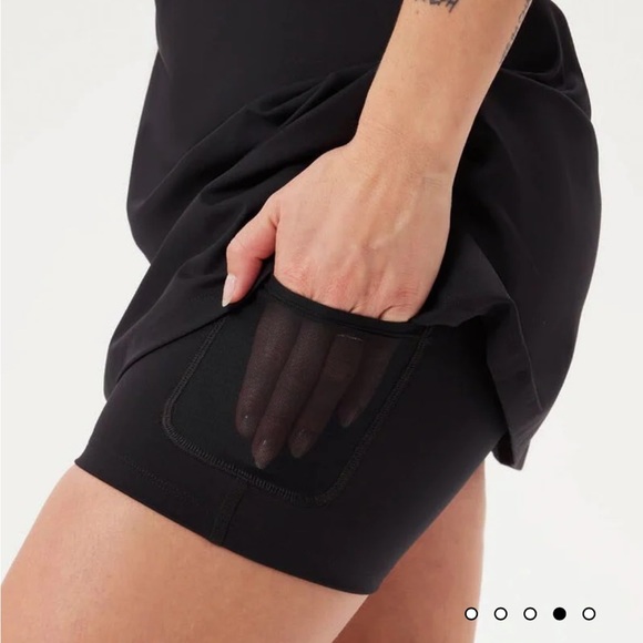 Girlfriend collective one shoulder work out dress - Picture 3 of 7